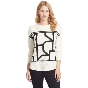 Caslon abstract sweater